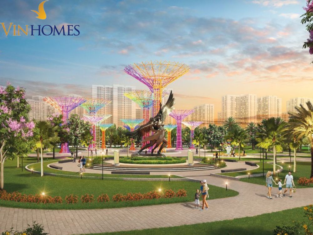 Công viên ánh sáng Vinhomes grand park