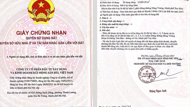 pháp lý dự án bất động sản