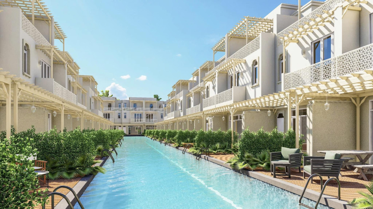 Nhà phố M.Riverpool có dòng sông sau nhà Nhà phố Maroc Caraword Cam Ranh