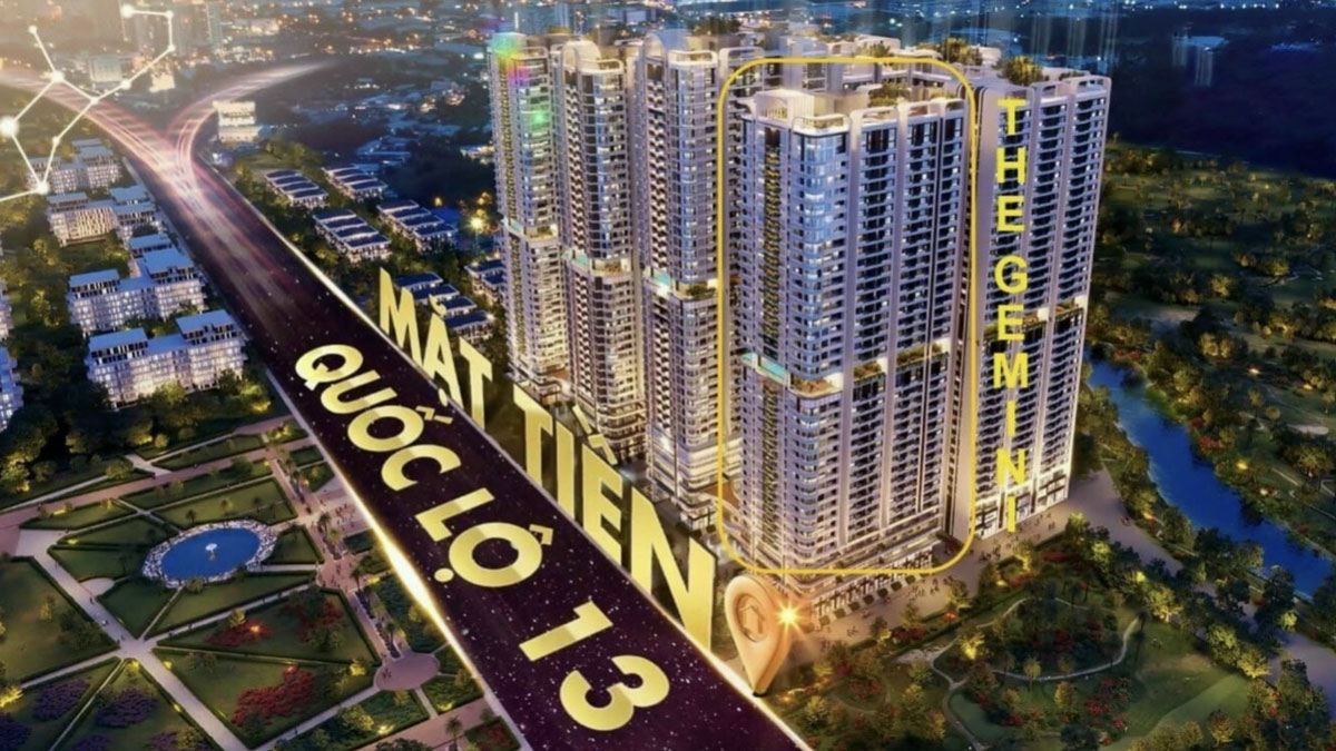 Vị trí của dự án Lapura Bình Dương ngay mặt tiền quốc lộ 13 bình dương mang lại nhiều lợi thế nổi bật