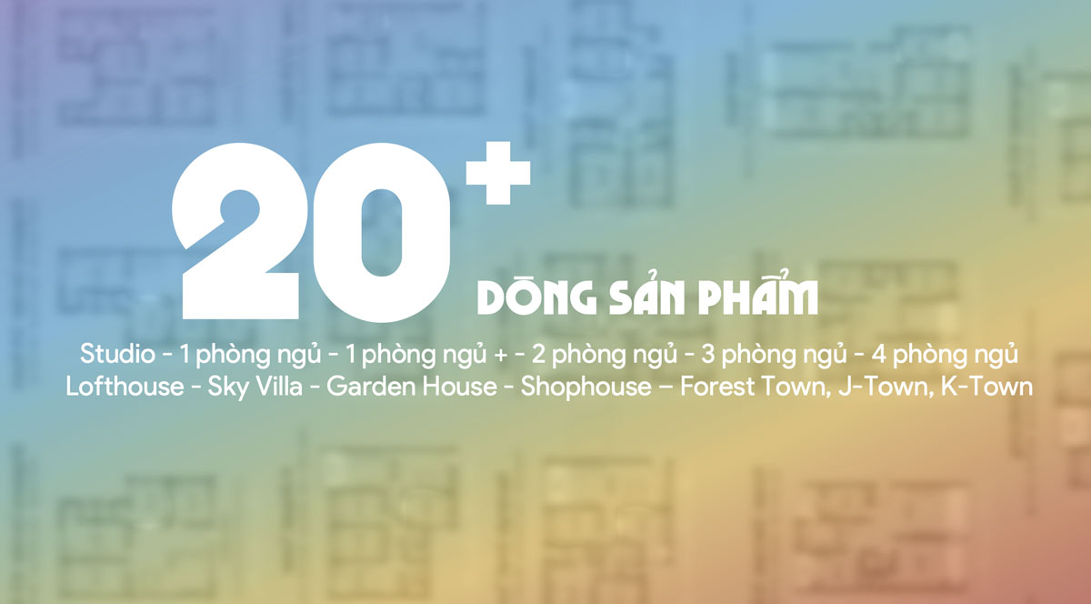 Thiết kế Lapura có 20 dòng sản phẩm đa dạng