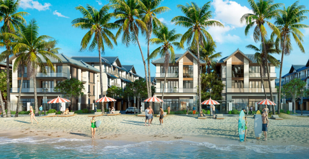 Biệt thự mặt tiền biển Vinhomes Pearl Bay