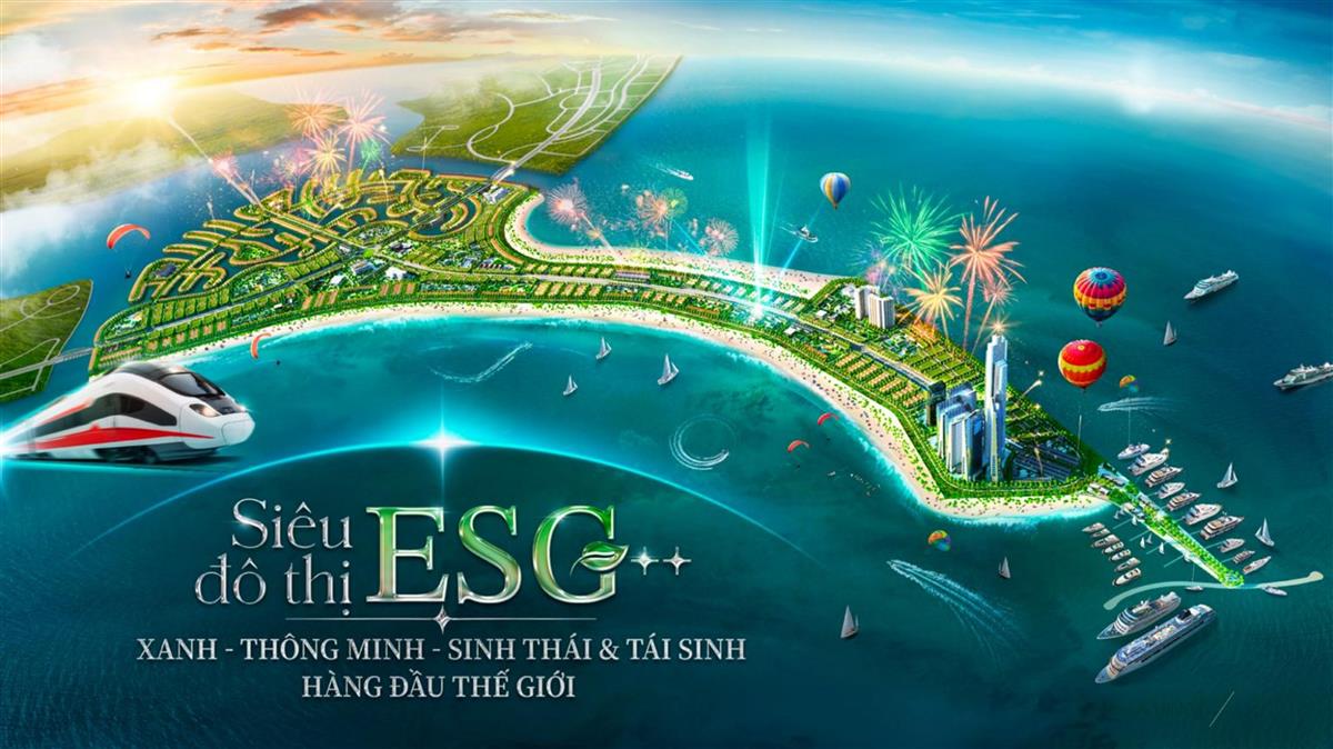 Vinhomes Green Paradise - Siêu đô thị ESG xanh - thông minh, sinh thái và tái sinh hàng đầu thế giới