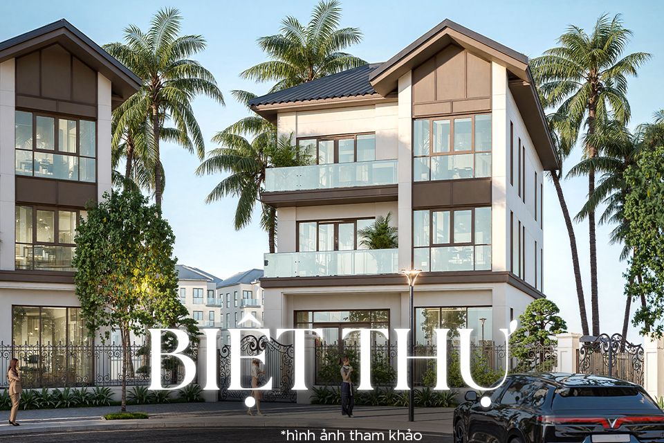 Nhà mẫu biệt thự tại dự án Vinhomes Pearl Bay Nha Trang