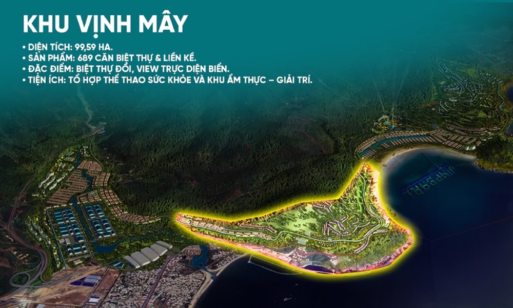 Phân khu Vịnh Mây Vinhomes Hải Vân Bay