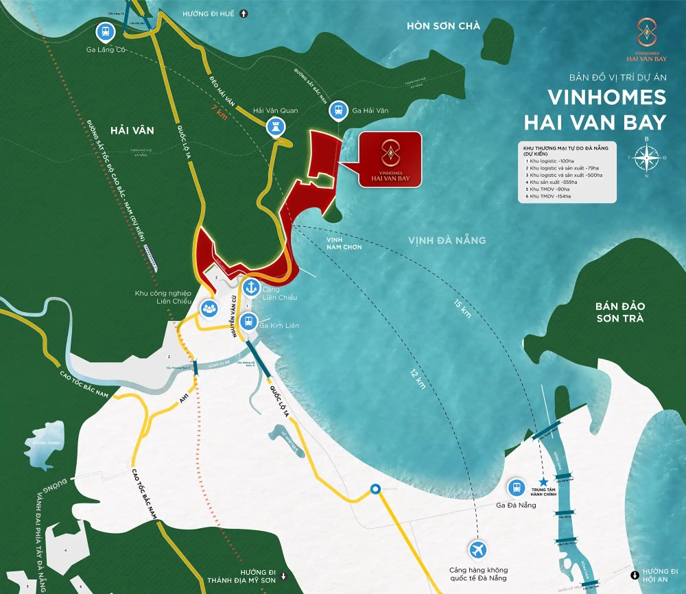 Tiềm năng tăng giá của Vinhomes Hải Vân Bay