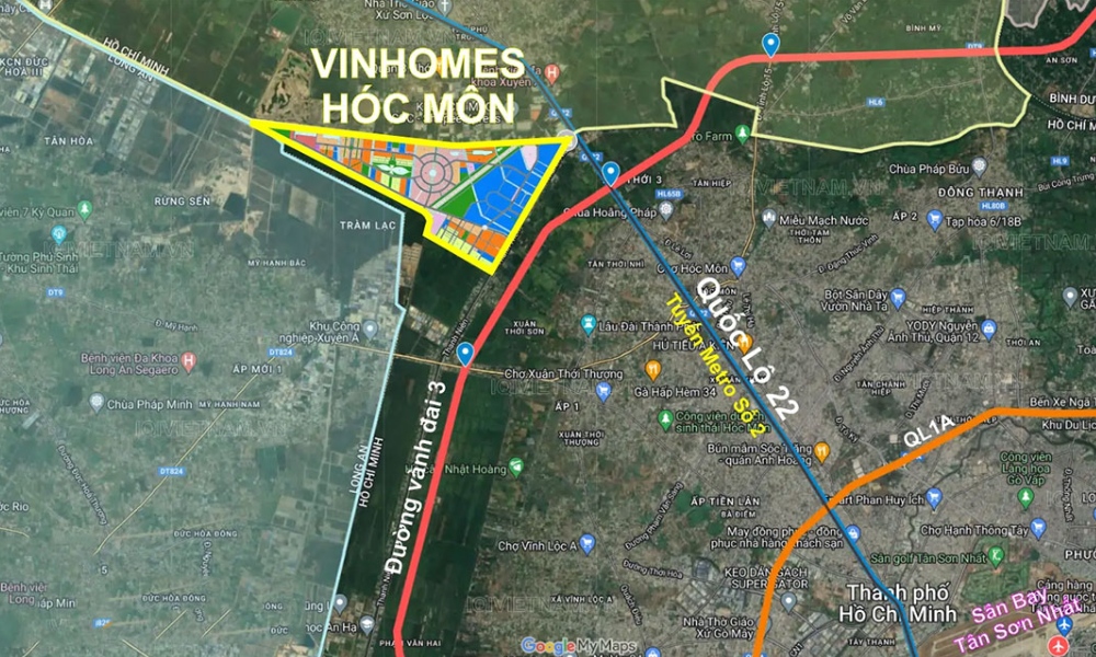 Tiềm năng của Vinhomes Hóc Môn